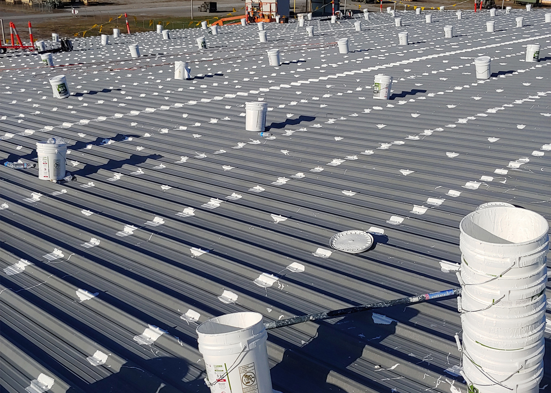 Acrylic and Silicone Roof Restoration